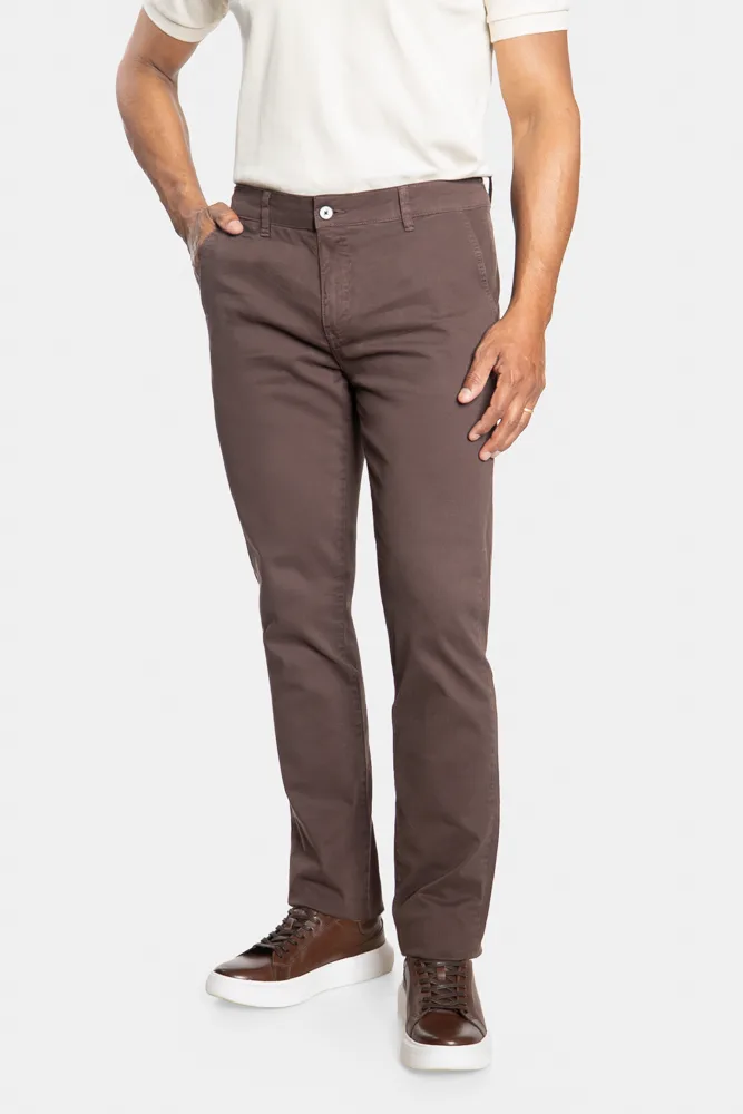 CALÇA CHINO CRLN - Café — foto oficial