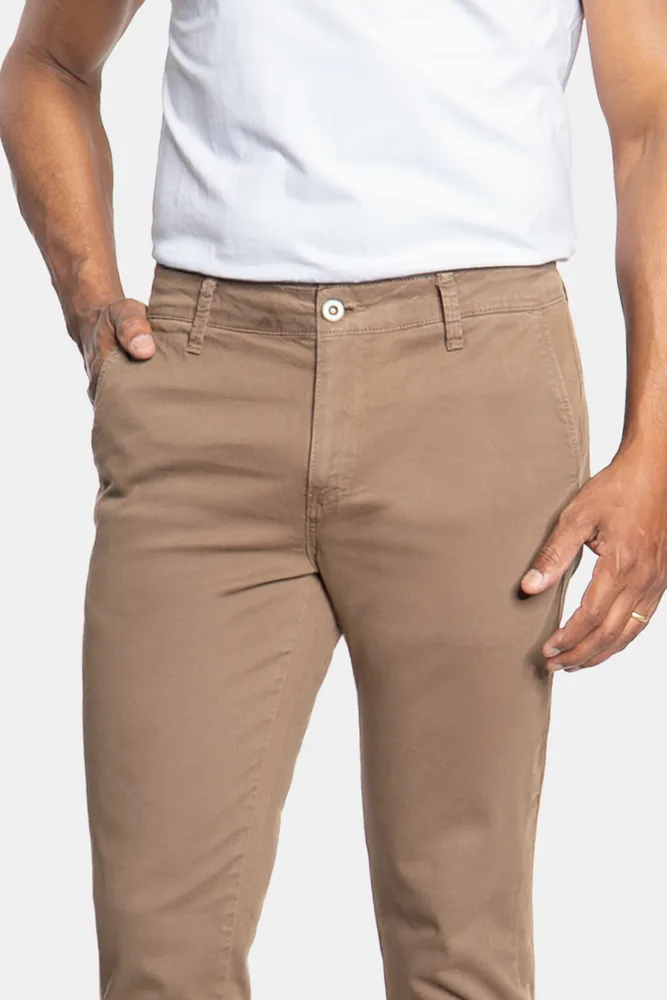 CALÇA CHINO CRLN - Khaki — foto oficial