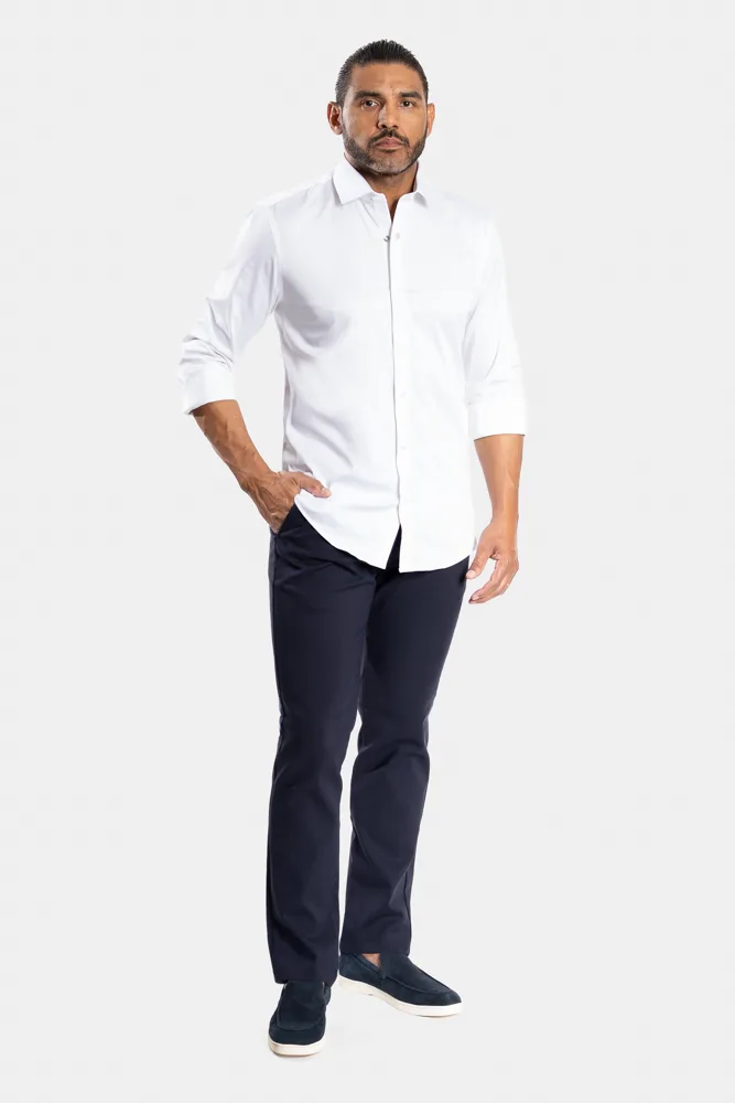 CAMISA ACETINADA LEONE - Branco — foto oficial