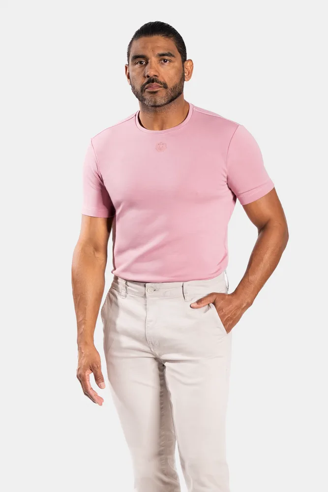 CAMISETA ADDEN LEONE - Rosa Claro — foto oficial