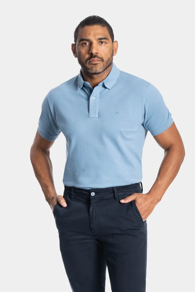 POLO PIQUET CRLN - Azul Caribe — foto oficial
