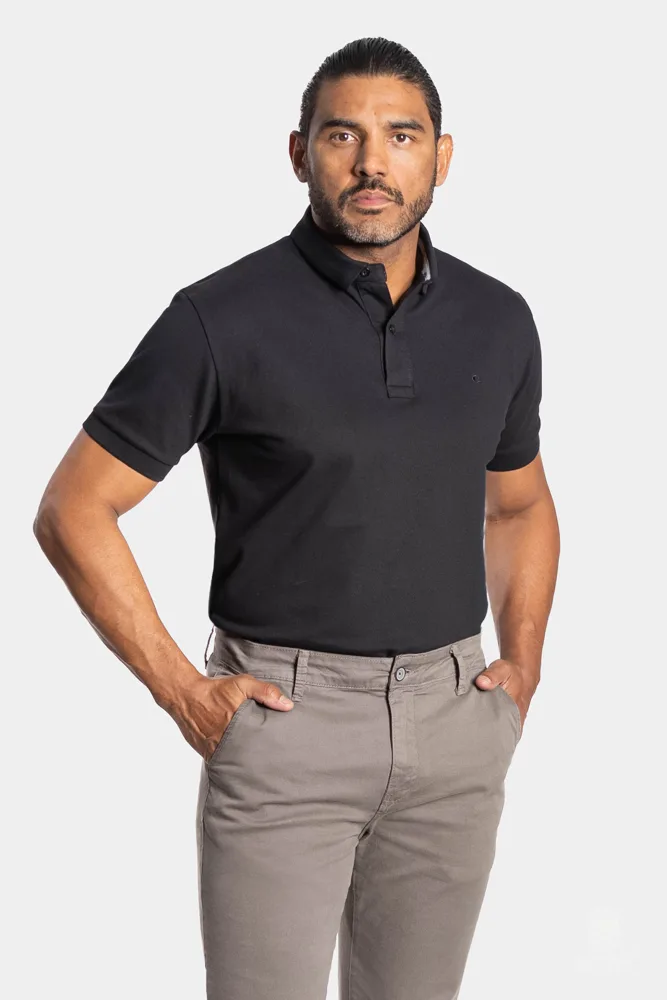 POLO PIQUET CRLN - Preto — foto oficial